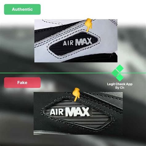 nike air max thea fake vs real|nike air max 1 vs 90s.